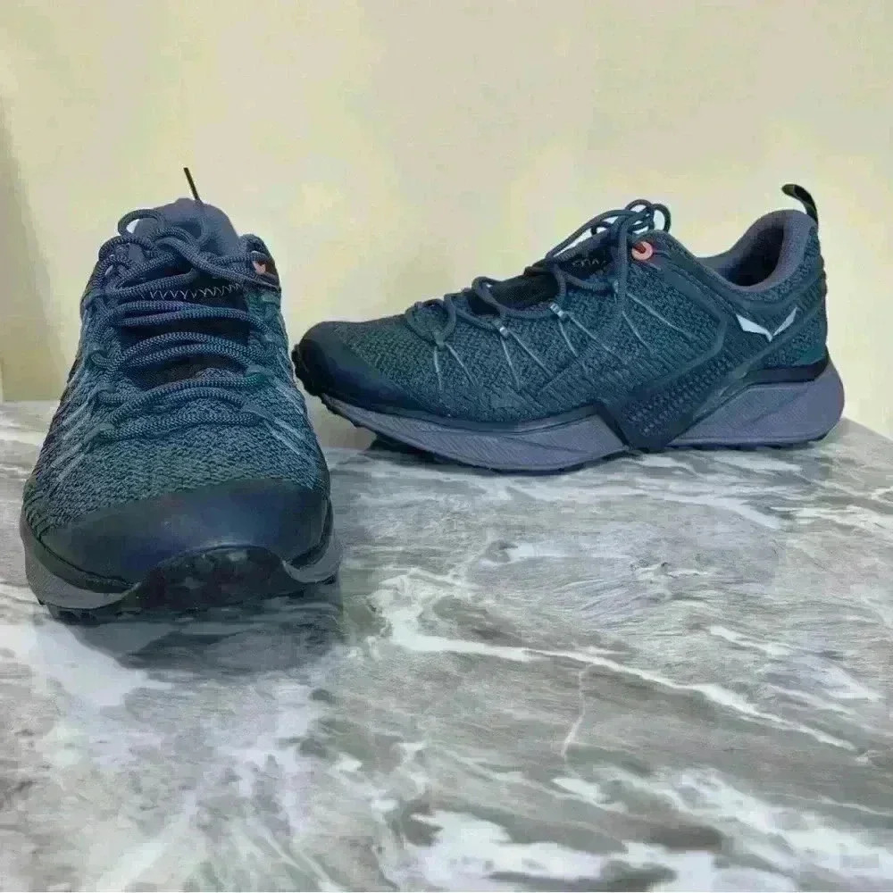 Salewa Womens Size 10 Dropline Mallard Blue Speed Hiking Shoes Sneakers - Picture 10 of 12